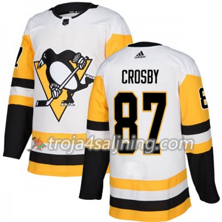 Pittsburgh Penguins tröja Sidney Crosby 87 Vit 2017-2018 Adidas Authentic - Dame NHL Tröjor
